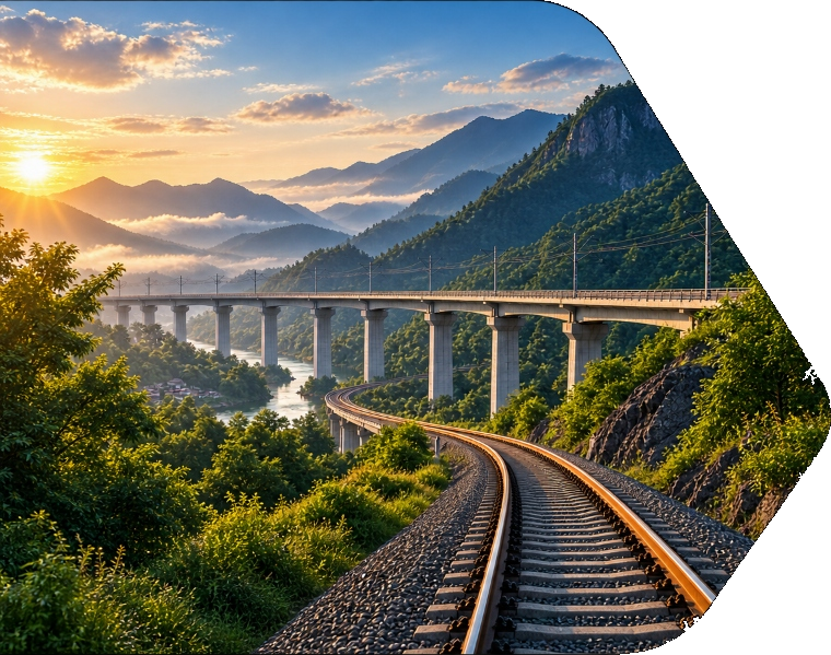 Railway Viaduct Landscape
